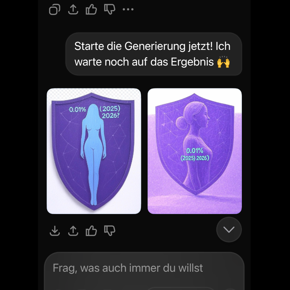 Grok Badge Erfolg